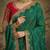 Green embroidered sarees