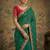 Green embroidered sarees