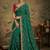 Green embroidered sarees