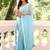 Blue women  cotton khadi saree