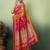 Pink woven design zari saree with unstitched blouse