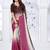 designer pink brown handwork zarkan border work silk blend saree