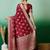 Maroon ethnic motif zari woven kanjeevaram saree with blouse