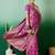 Pink ethnic motif zari woven kanjeevaram saree with blouse