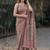 Multicolor floral  cotton designer khadi saree