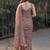 Multicolor floral  cotton designer khadi saree