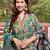 Women's Cotton Floral Printed Anarkali Kurta Palazzo Set with Dupatta 