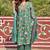 Women's Cotton Floral Printed Anarkali Kurta Palazzo Set with Dupatta 