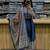Blue cotton geometric printed ethnic kurta set with dupatta