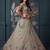 Luxurious Pista Green Hand Work Net Reception Wear Lehenga Choli With Dupatta