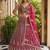 Terrific Pink Codding Embroidered Net Engagement Wear Lehenga Choli