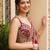 Terrific Pink Codding Embroidered Net Engagement Wear Lehenga Choli