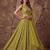 Graceful Yellow Sequin Work Georgette Wedding Wear Lehenga Choli