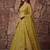Graceful Yellow Sequin Work Georgette Wedding Wear Lehenga Choli