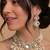 Classic kundan pearl drops set