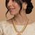 Ivory Pearl Floral Necklace Set