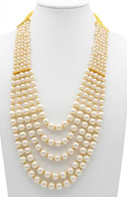 Ivory Layered Pearl Necklace 3