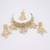 Royal Gold Pearl Bridal Necklace Set