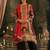Multi silk blend printed kurta trouser dupatta set