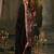 Multi silk blend printed kurta trouser dupatta set