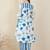 White pure cotton printed kurta trouser dupatta set