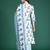 White pure cotton printed kurta trouser dupatta set