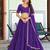 Purple Art Silk Embroidery Sequin work Lehenga Choli with Dupatta For Women 