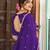 Purple Art Silk Embroidery Sequin work Lehenga Choli with Dupatta For Women 