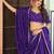 Purple Art Silk Embroidery Sequin work Lehenga Choli with Dupatta For Women 