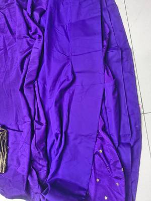 Purple Art Silk Embroidery Sequin work Lehenga Choli with Dupatta For Women  7