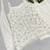 Ivory georgette beads work palazzo suit set