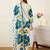 White pure cotton printed kurta trouser dupatta set
