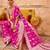 pink ethnic motifs zari banarasi saree