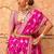 pink ethnic motifs zari banarasi saree