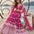 PINK NET THREAD WITH ZARI AND SEQUINCE WORK FESTIVE LEHENGA CHOLI SET FOR WOMEN'S