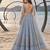 LIGHT LAVENDER NET THREAD WITH ZARI AND SEQUINCE WORK FESTIVE LEHENGA CHOLI SET FOR WOMEN'S