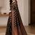 black woven design zari art silk blend banarasi saree