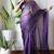 purple ombre dyed ethnic saree