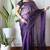 purple ombre dyed ethnic saree