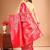 pink woven design art silk blend dharmavaram saree