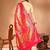 pink woven design zari dharmavaram saree