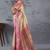 cream woven design zari paithani saree