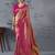 pink woven design zari banarasi saree