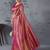 pink woven design zari banarasi saree