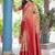 beige woven design floral zari kanjeevaram silk blend saree