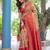 beige woven design floral zari kanjeevaram silk blend saree