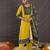 Green pure cotton printed kurta trouser dupatta set