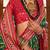 Green ethnic motifs zari patola saree