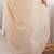 beige floral sequinned poly georgette designer saree