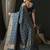 Navy blue navy blue ethnic woven design traditional wear saree